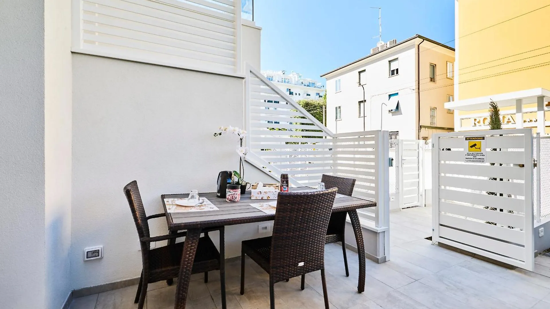 The Twins 1 Luxury Ceccarini - Lungomare Parcheggio Privato Villa Riccione Italien